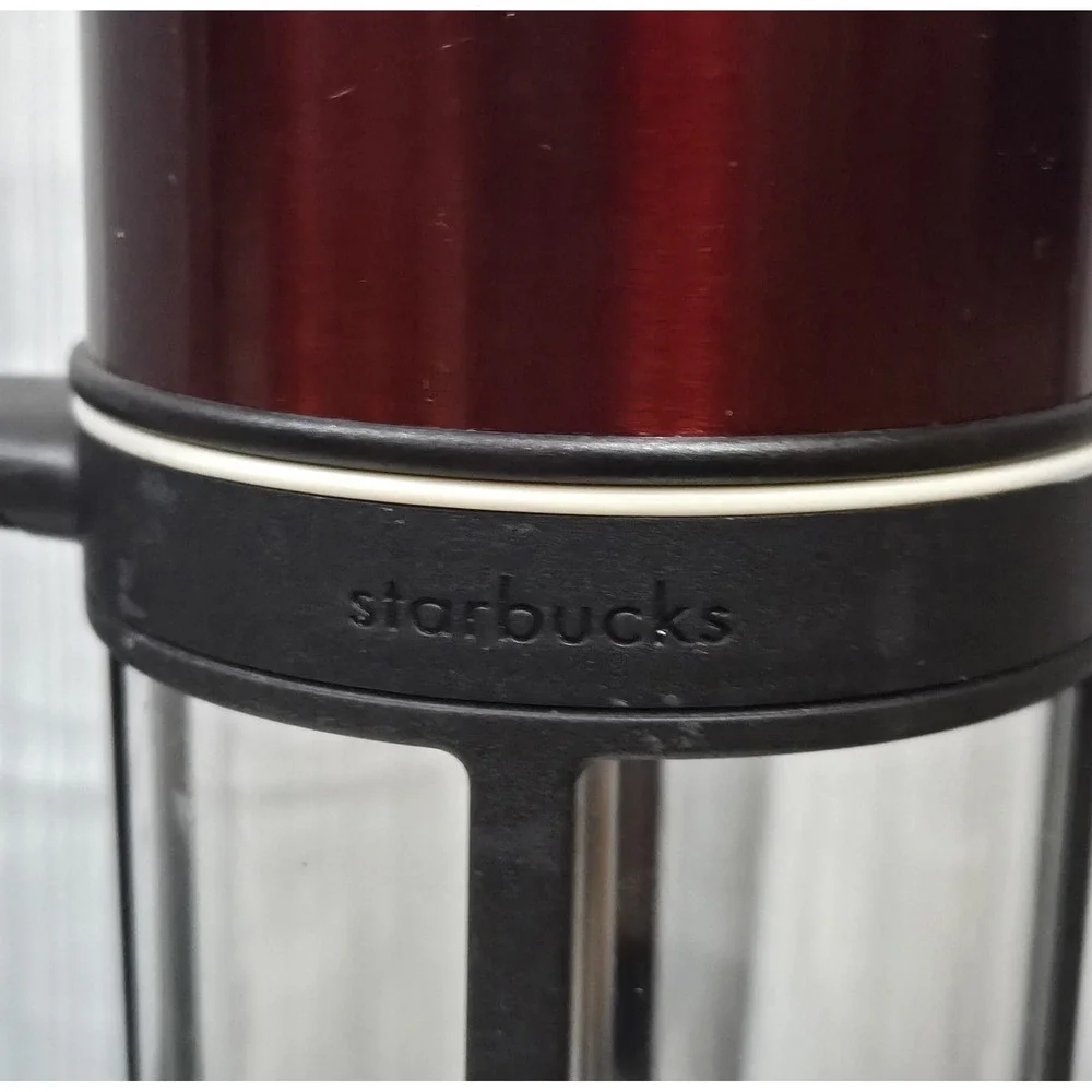 Starbucks Berry Extreme Press 24oz Portable Coffee Press‎ Stainless Steel Lid